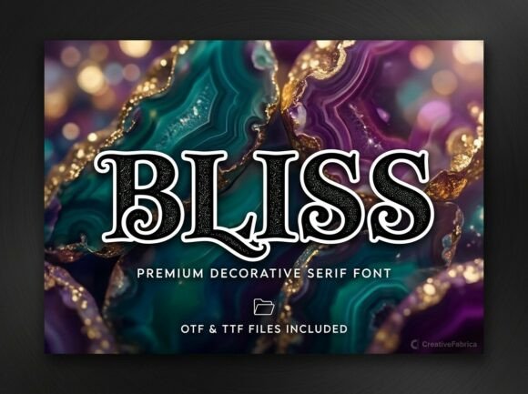 Bliss: A Modern Serif for Bold Branding & Editorial Design