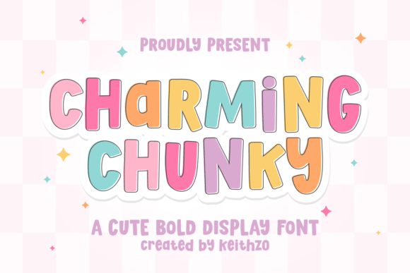 Charming Chunky: Your Go-To Font for Friendly, Bold Design