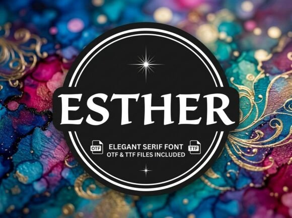 Esther: A Typeface That Commands Attention