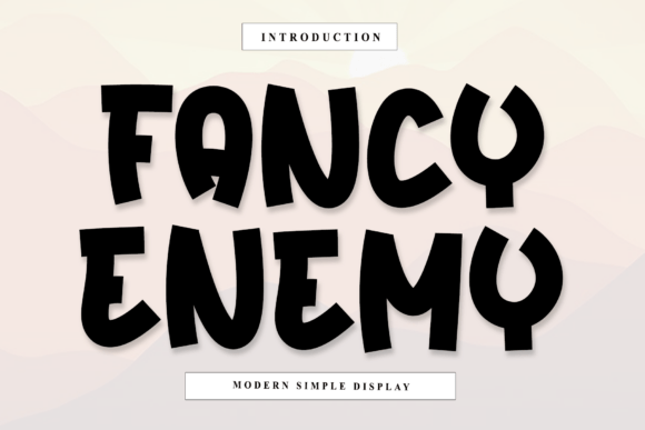 Fancy Enemy: The Artisan Script Font for Modern Branding