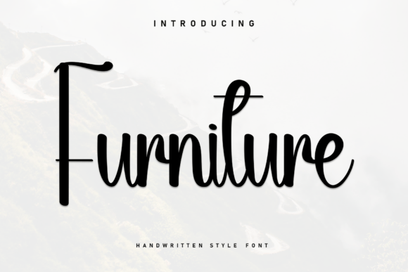 Furniture: A Marker-Drawn Font for Relaxed Branding