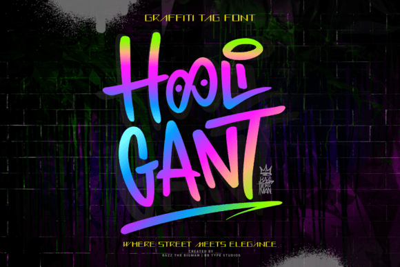 Hooligant: Where Graffiti's Edge Meets Design Elegance