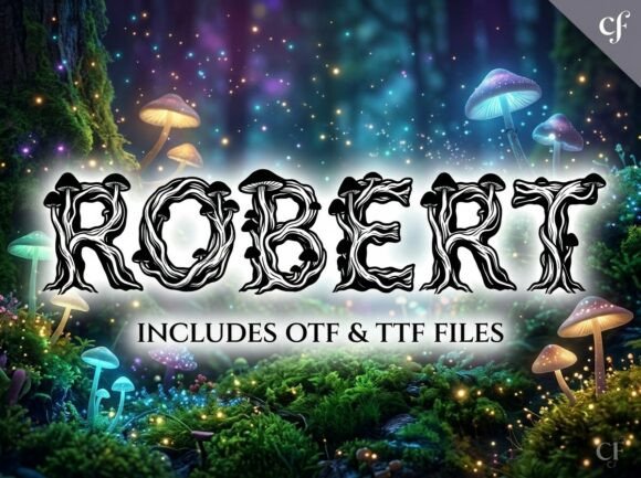 Robert: A Display Font for High-Impact Visuals