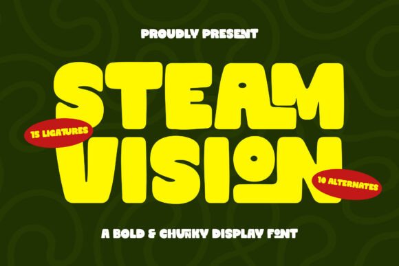 Steam Vision: Injecting Bold, Retro-Modern Energy Into Your Projects