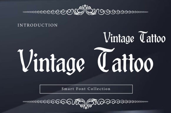 Vintage Tattoo Font: Bold History for Modern Brands