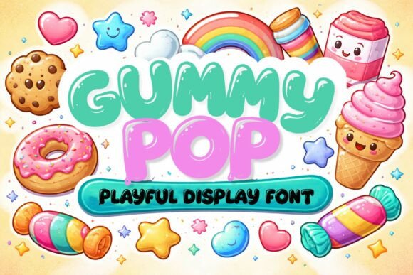 Why Gummy Pop is the Sweetest Typeface for Your Next Project