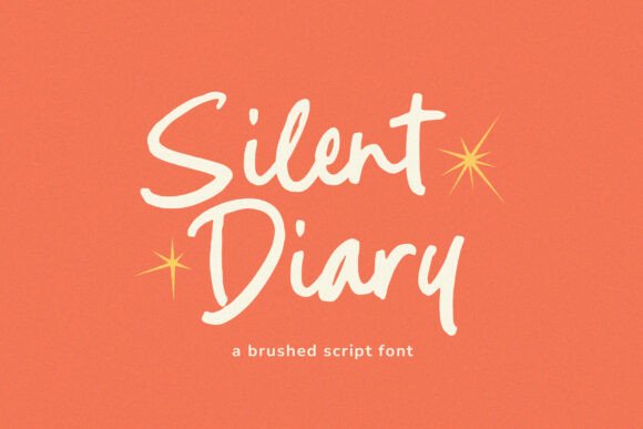 Why Silent Diary Is the Brush Script Font You've Been Looking For